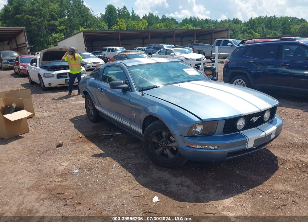 2006 FORD MUSTANG V6 VIN: 1ZVFT80N665186812