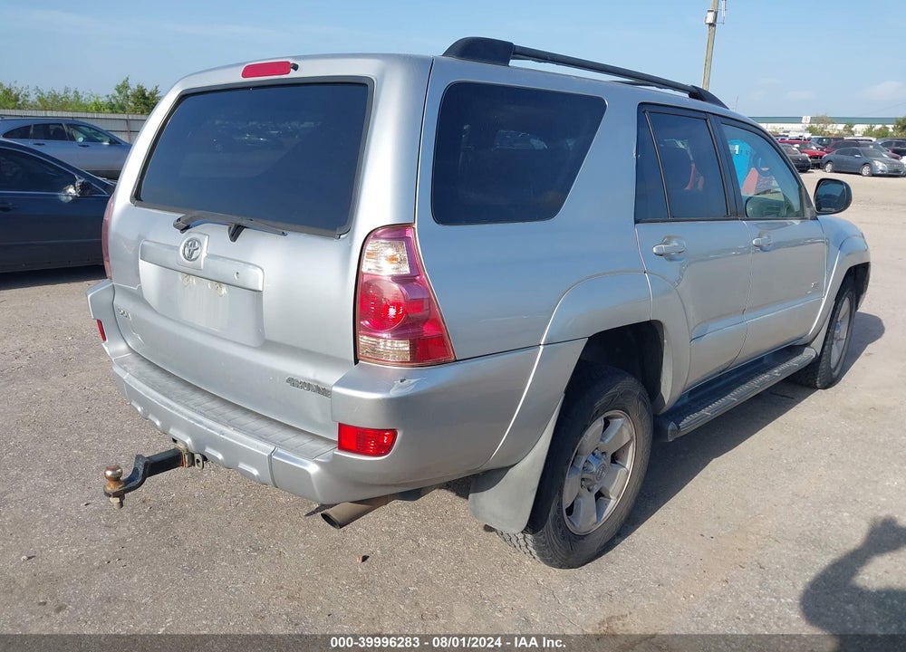 2004 TOYOTA 4RUNNER SR5 SPORT V6/SR5 V6 VIN: JTEZU14R340019170