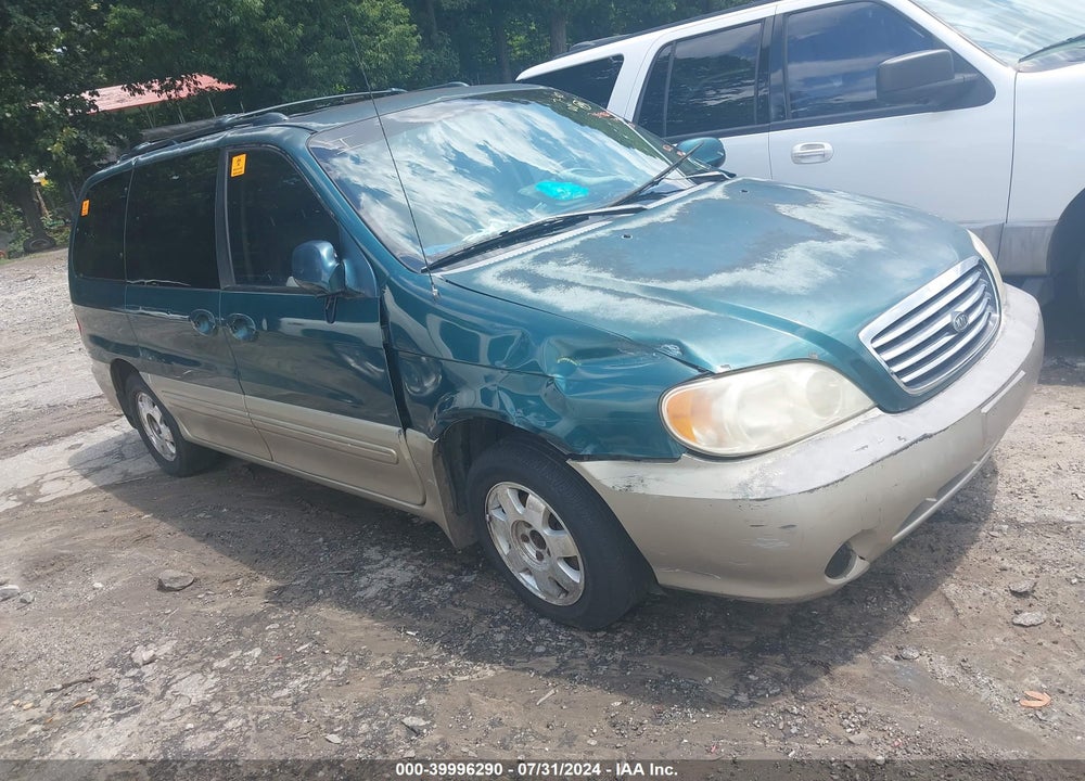 2003 KIA SEDONA EX/LX VIN: KNDUP131836489515