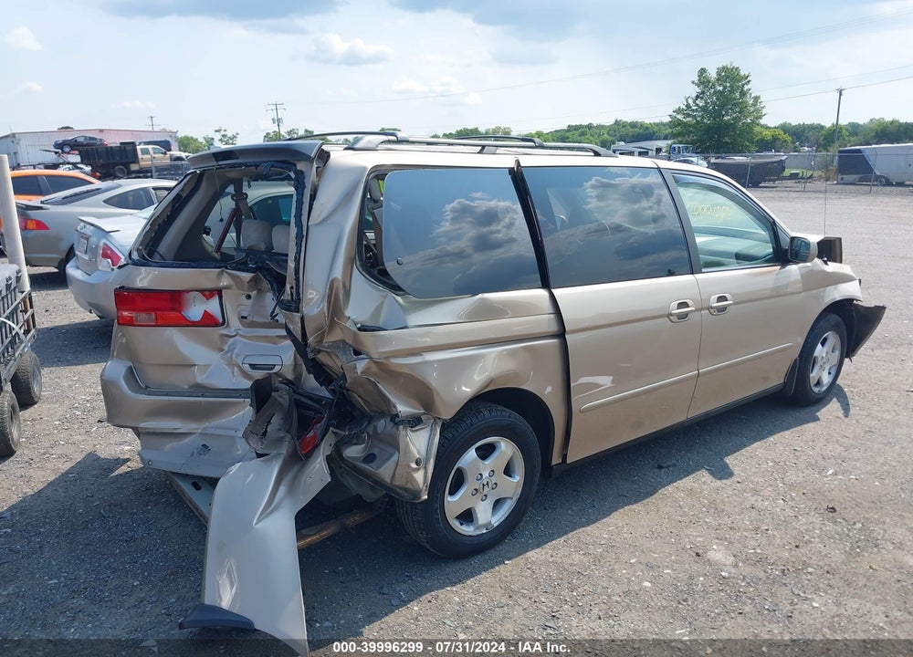 2000 HONDA ODYSSEY EX VIN: 2HKRL1862YH510247