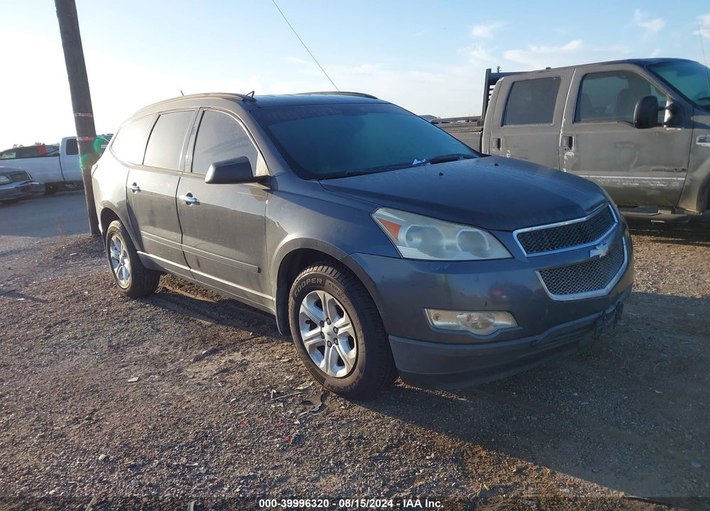 2011 CHEVROLET TRAVERSE LS VIN: 1GNKRFED1BJ296308