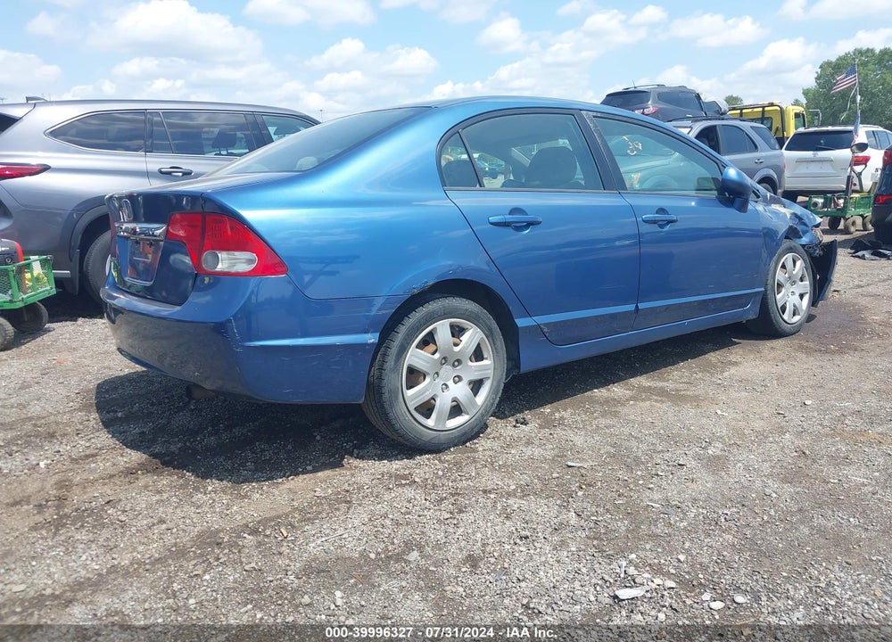 2010 HONDA CIVIC LX VIN: 2HGFA1F52AH306339