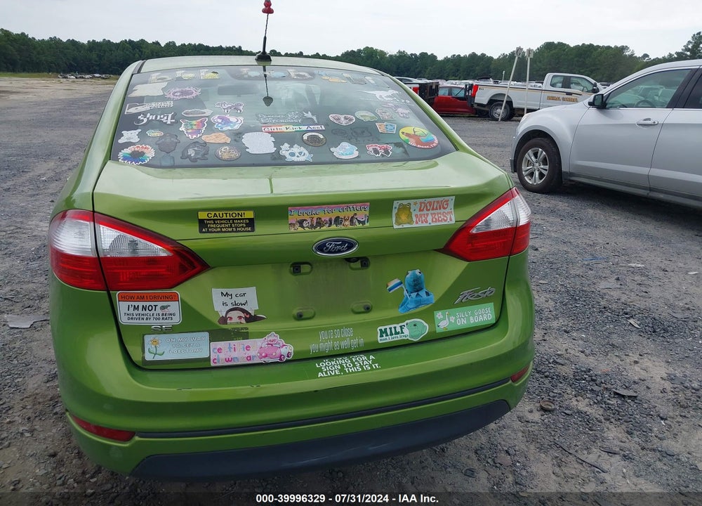 2019 FORD FIESTA SE VIN: 3FADP4BJ7KM126713