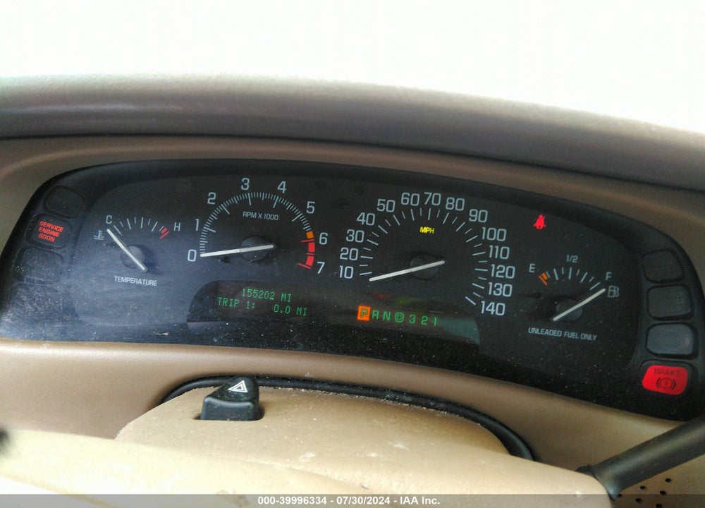 1998 BUICK PARK AVENUE VIN: 1G4CW52K6W4657681