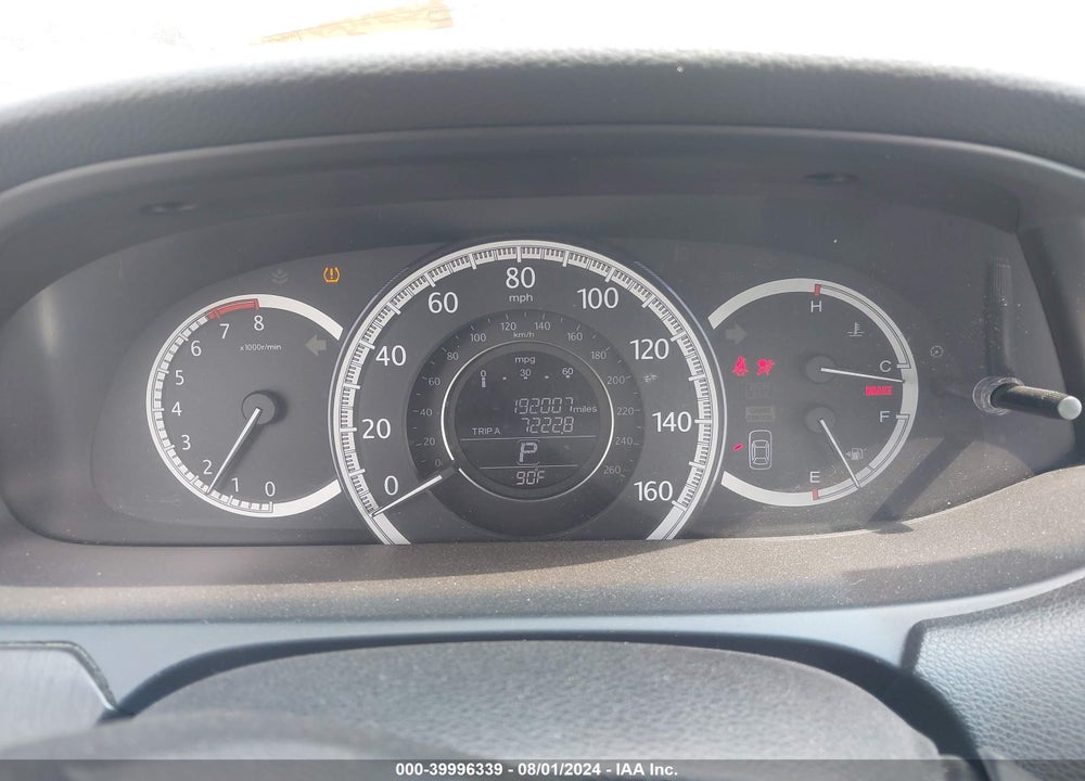 2013 HONDA ACCORD EX VIN: 1HGCR2F72DA022344