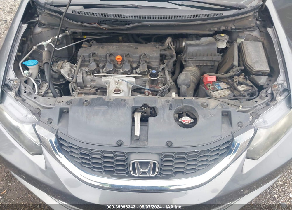 2013 HONDA CIVIC LX VIN: 19XFB2E5XDE051975