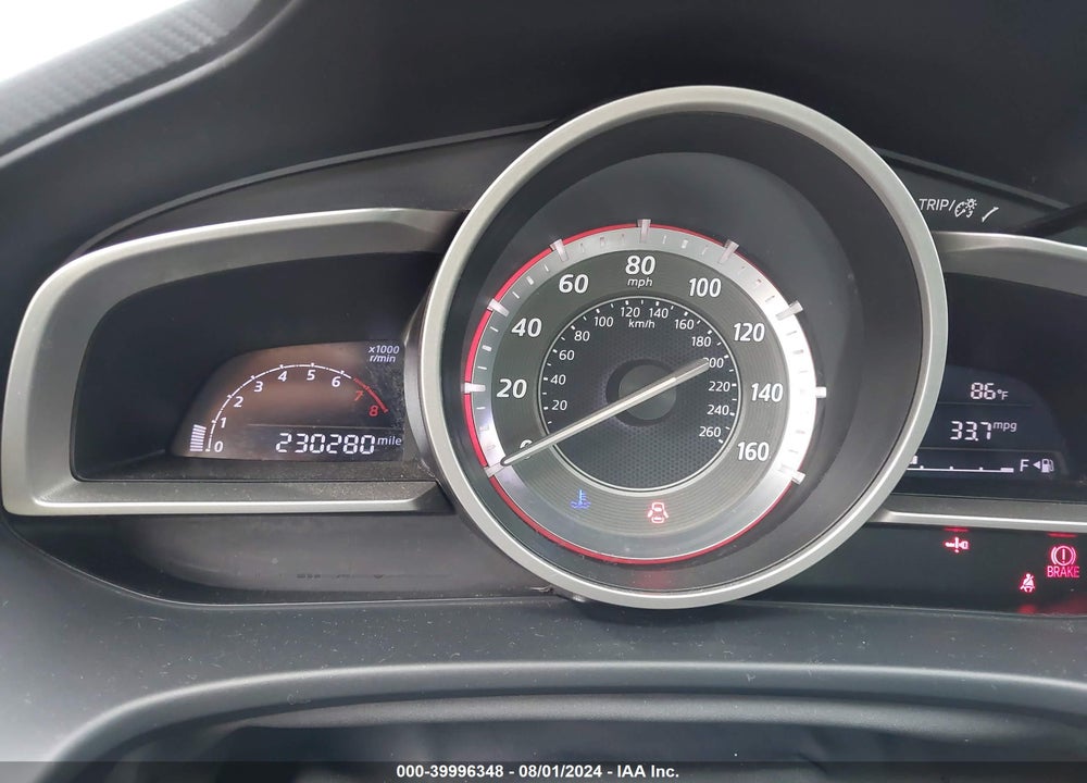 2014 MAZDA 3 I SV VIN: JM1BM1T73E1132134