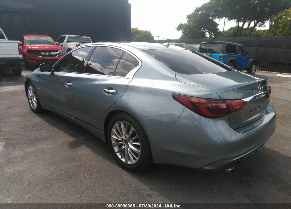 2019 INFINITI Q50 3.0T LUXE VIN: JN1EV7AP2KM514037