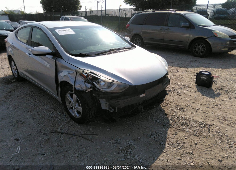 2014 HYUNDAI ELANTRA SE VIN: 5NPDH4AE1EH475985