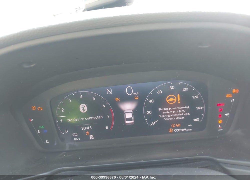 2024 HONDA ACCORD LX VIN: 1HGCY1F2XRA045623