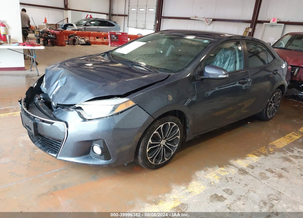 2015 TOYOTA COROLLA S PLUS VIN: 2T1BURHE3FC344163