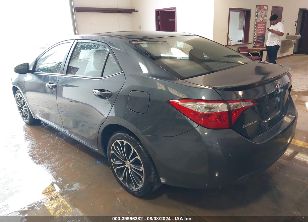 2015 TOYOTA COROLLA S PLUS VIN: 2T1BURHE3FC344163