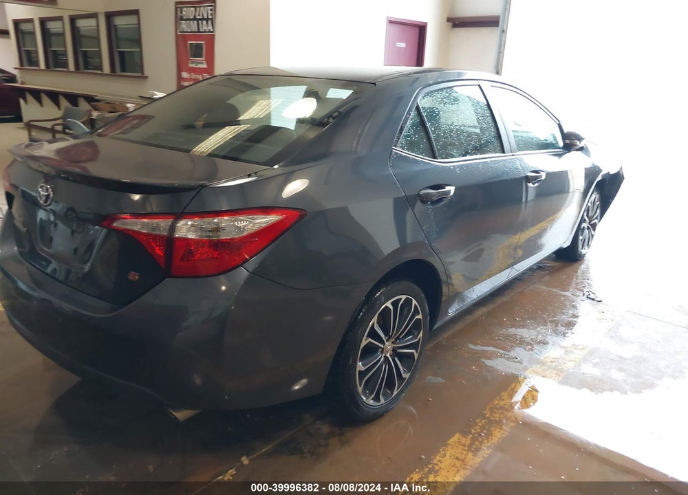 2015 TOYOTA COROLLA S PLUS VIN: 2T1BURHE3FC344163