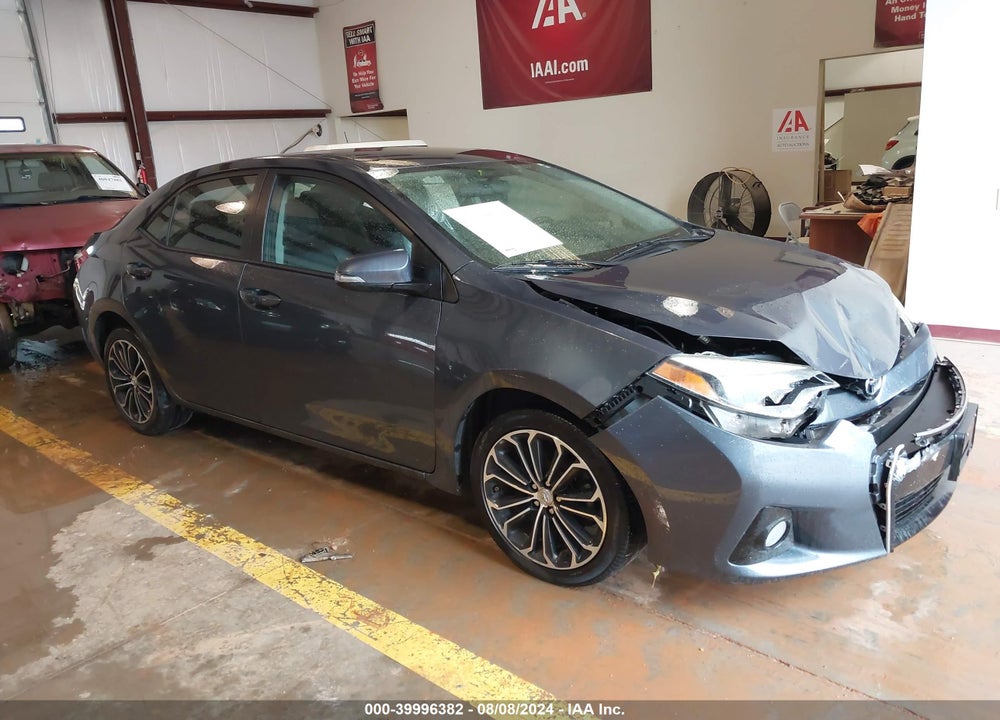 2015 TOYOTA COROLLA S PLUS VIN: 2T1BURHE3FC344163