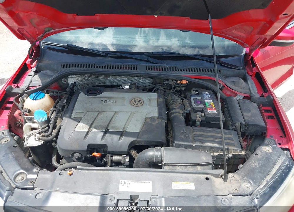 2013 VOLKSWAGEN JETTA 2.0L TDI VIN: 3VWLL7AJ7DM432430
