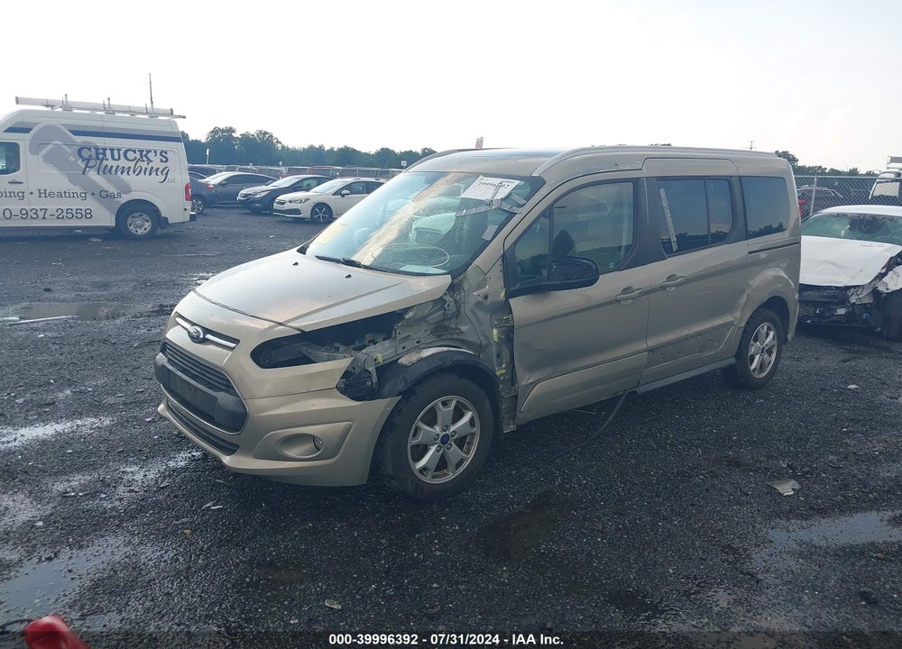 2016 FORD TRANSIT CONNECT TITANIUM VIN: NM0GE9G76G1271816
