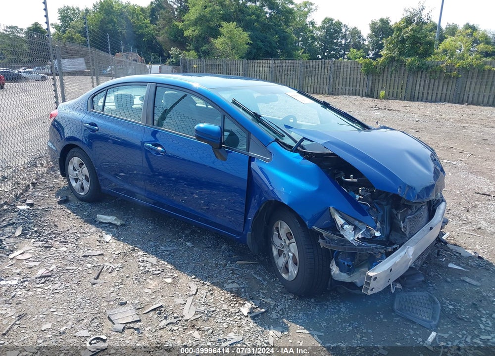 2015 HONDA CIVIC LX VIN: 19XFB2F51FE096109