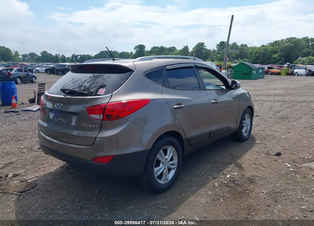 2013 HYUNDAI TUCSON GLS VIN: KM8JU3AC9DU711595