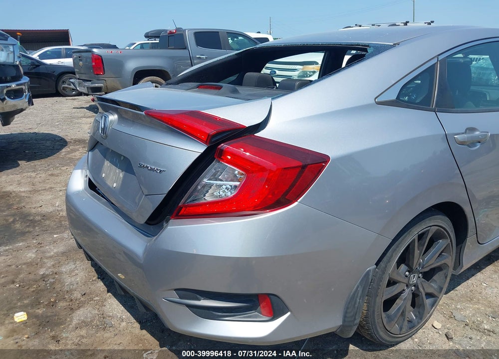 2019 HONDA CIVIC SPORT VIN: 2HGFC2F81KH573791