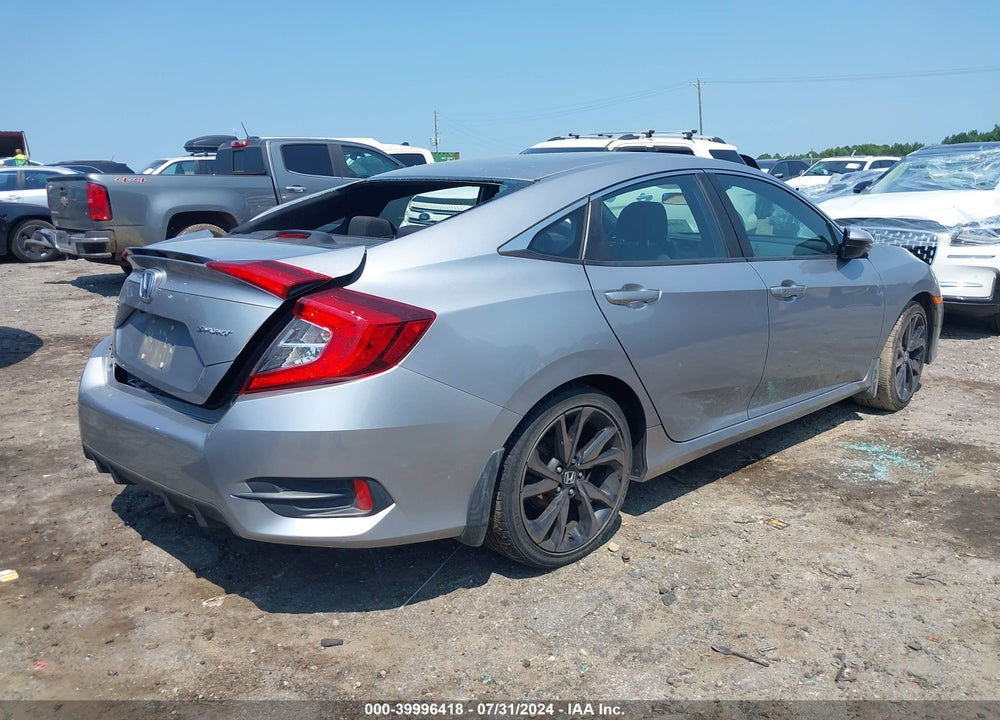 2019 HONDA CIVIC SPORT VIN: 2HGFC2F81KH573791