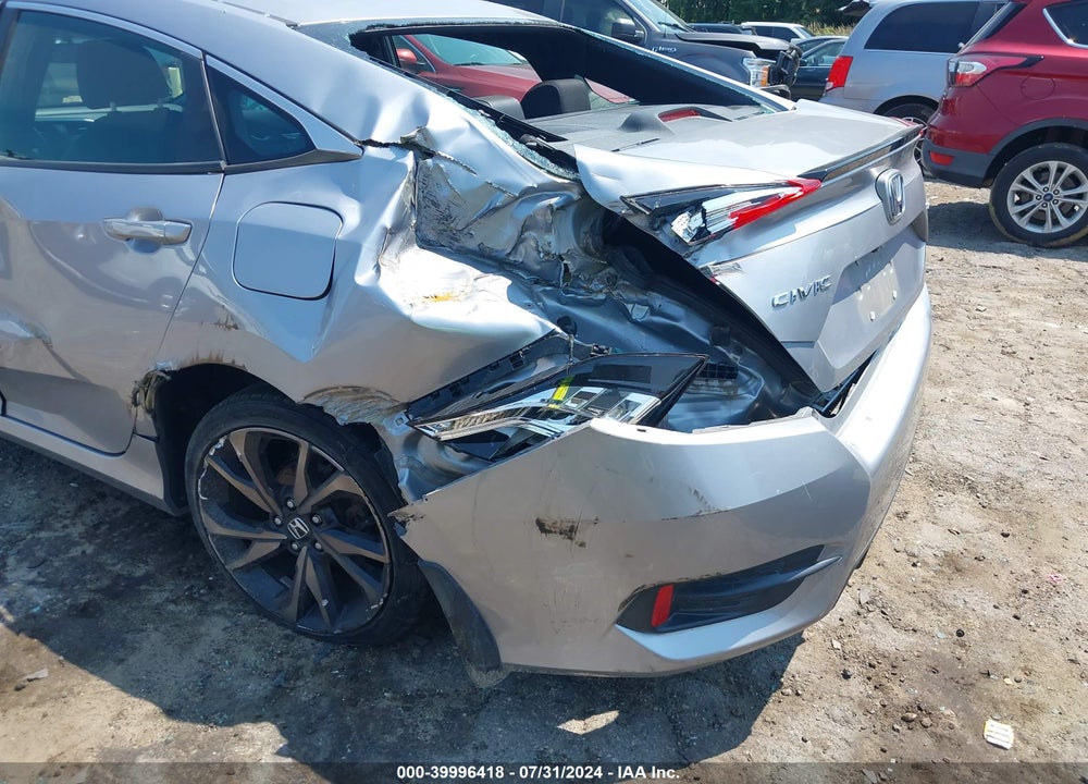 2019 HONDA CIVIC SPORT VIN: 2HGFC2F81KH573791