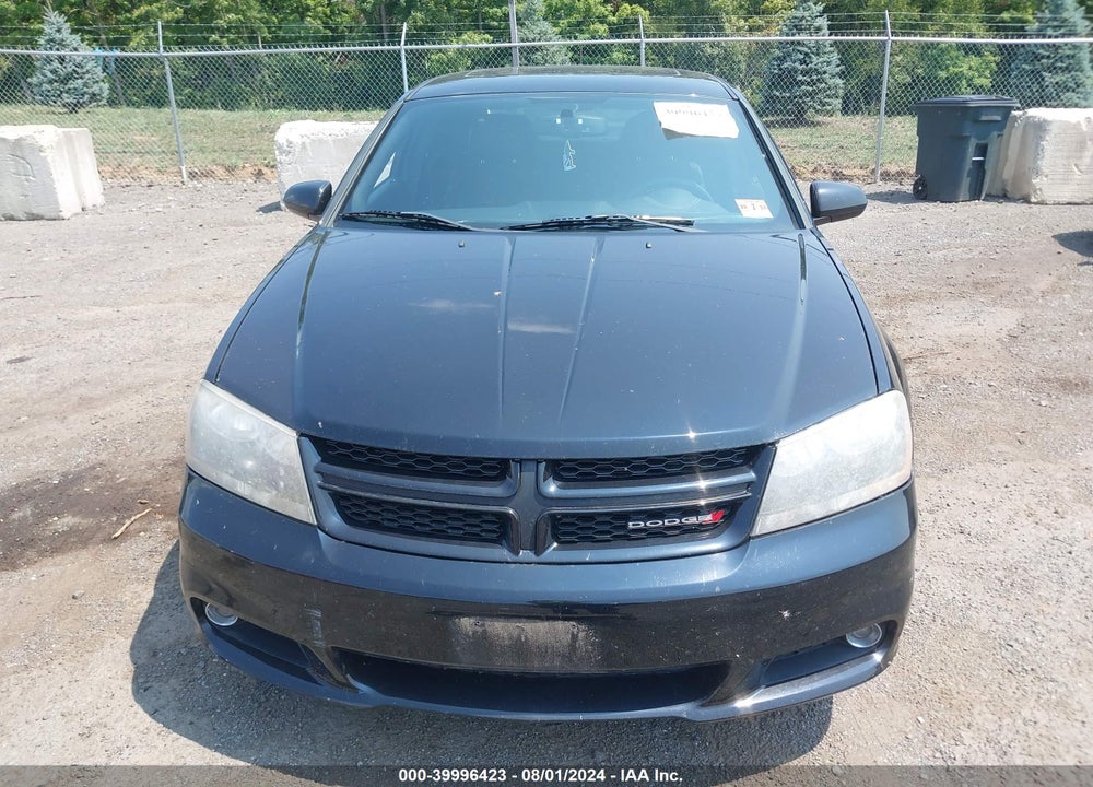 2013 DODGE AVENGER R/T VIN: 1C3CDZBG3DN616689