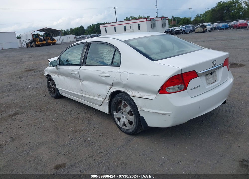 2009 HONDA CIVIC LX VIN: 2HGFA165X9H526579
