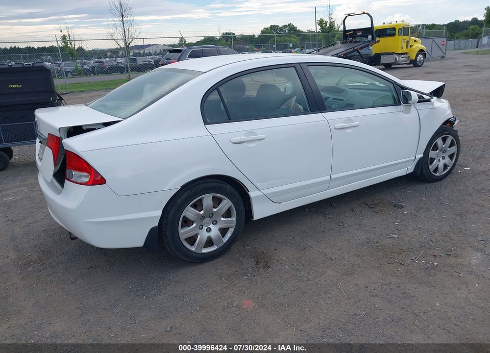2009 HONDA CIVIC LX VIN: 2HGFA165X9H526579