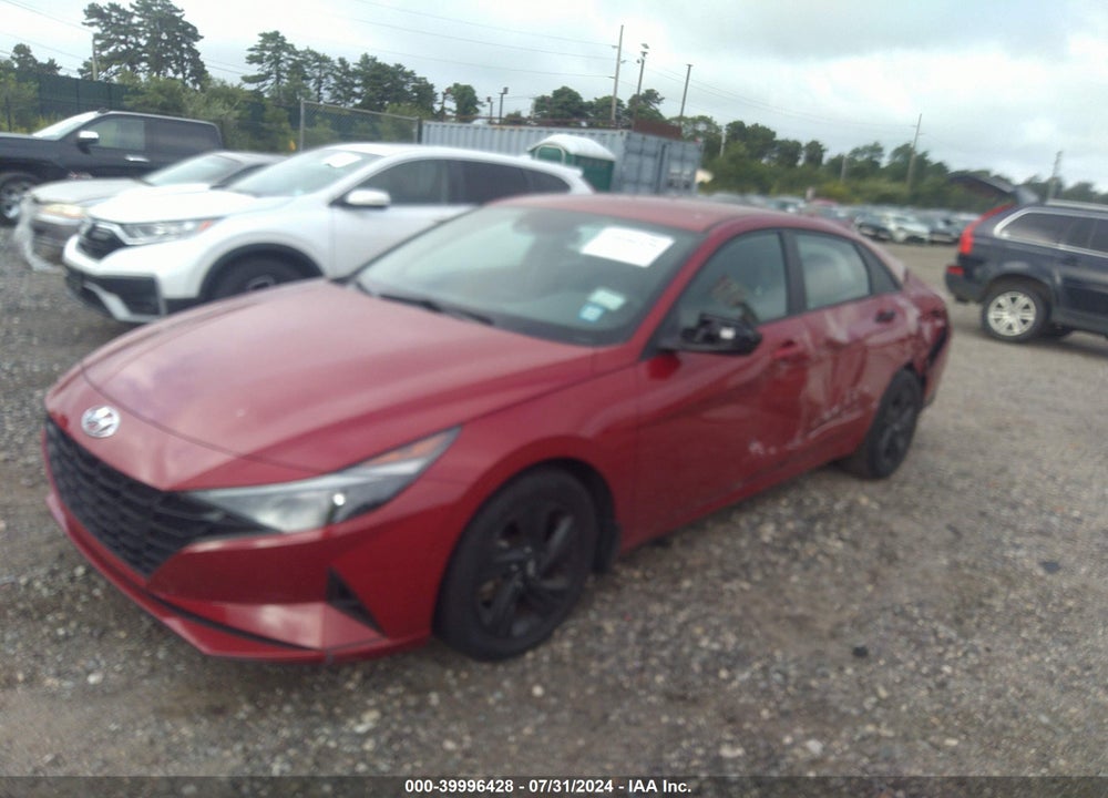 2022 HYUNDAI ELANTRA SEL VIN: KMHLM4AG6NU333593