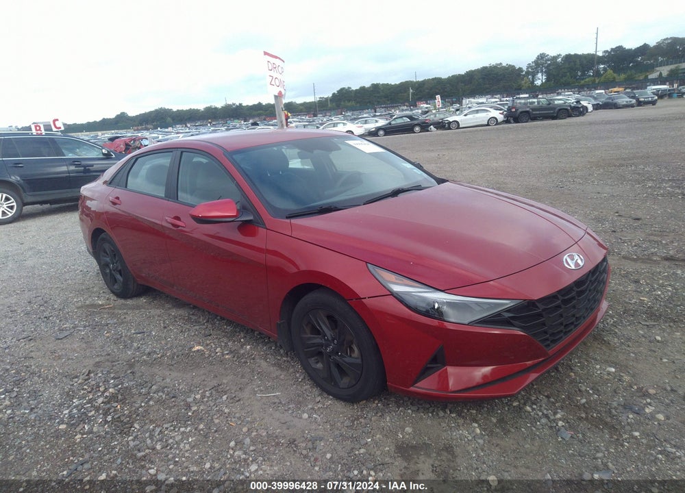 2022 HYUNDAI ELANTRA SEL VIN: KMHLM4AG6NU333593