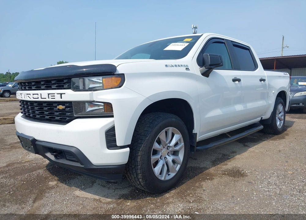 2019 CHEVROLET SILVERADO 1500 CUSTOM VIN: 3GCPYBEH8KG226657