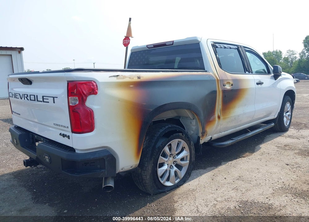 2019 CHEVROLET SILVERADO 1500 CUSTOM VIN: 3GCPYBEH8KG226657