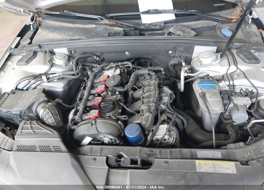 2012 AUDI A4 2.0T PREMIUM VIN: WAUFFAFL3CN005410