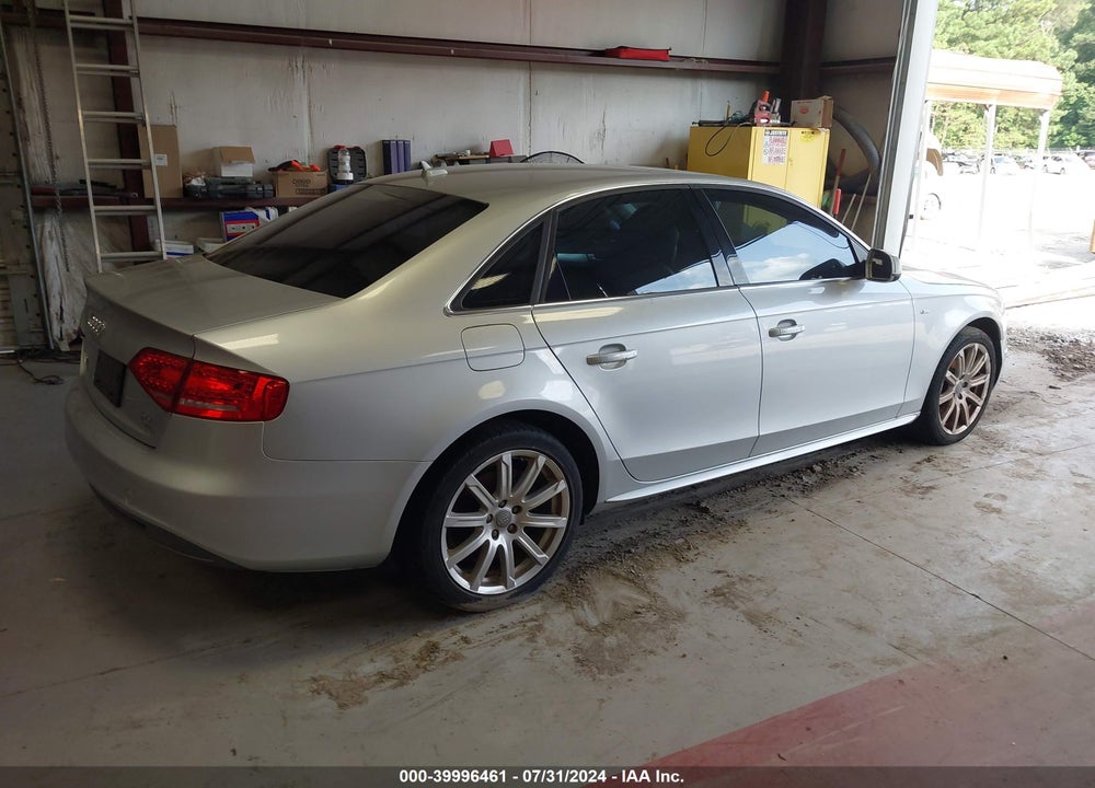 2012 AUDI A4 2.0T PREMIUM VIN: WAUFFAFL3CN005410