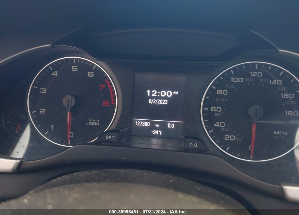 2012 AUDI A4 2.0T PREMIUM VIN: WAUFFAFL3CN005410