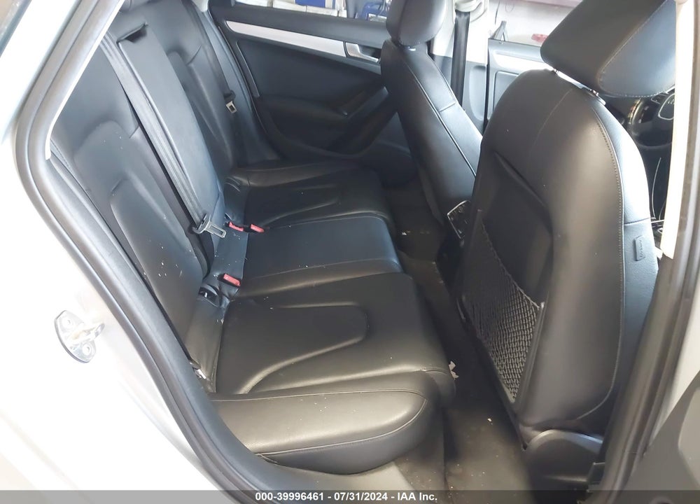2012 AUDI A4 2.0T PREMIUM VIN: WAUFFAFL3CN005410