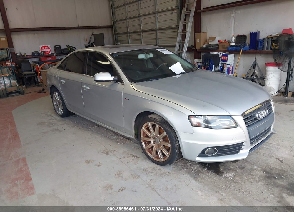2012 AUDI A4 2.0T PREMIUM VIN: WAUFFAFL3CN005410