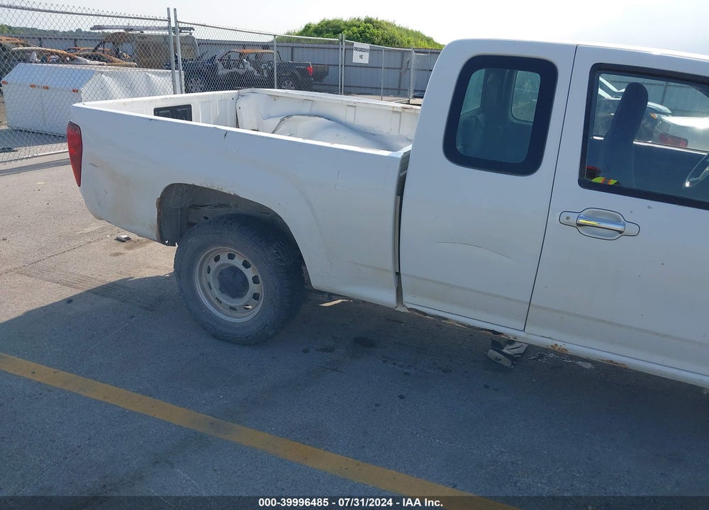 2010 CHEVROLET COLORADO WORK TRUCK VIN: 1GCESBD94A8125588