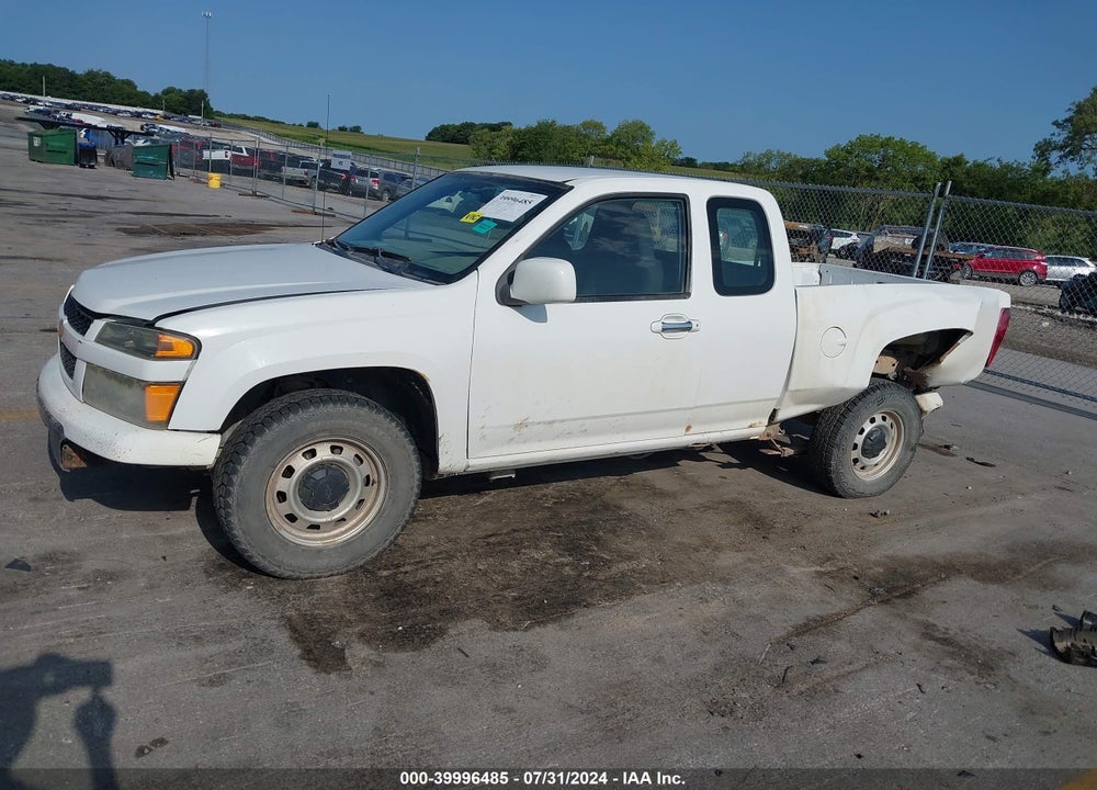 2010 CHEVROLET COLORADO WORK TRUCK VIN: 1GCESBD94A8125588