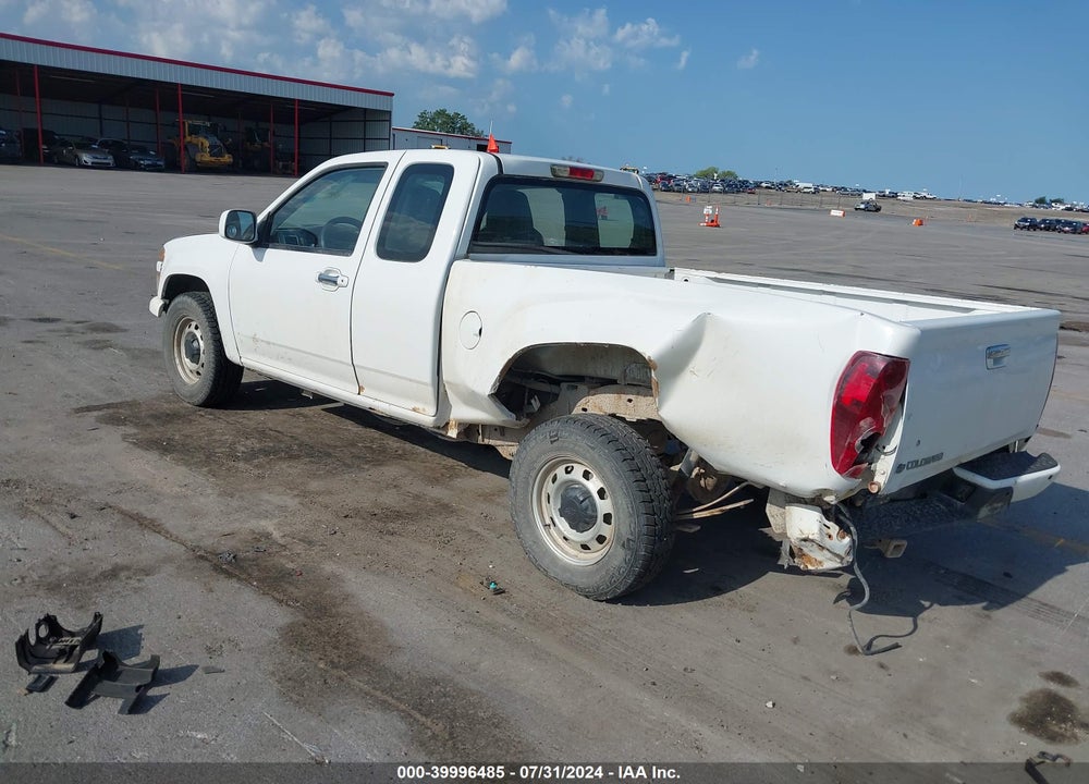 2010 CHEVROLET COLORADO WORK TRUCK VIN: 1GCESBD94A8125588