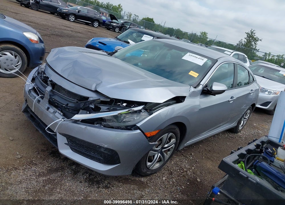 2017 HONDA CIVIC LX VIN: 19XFC2F5XHE010327