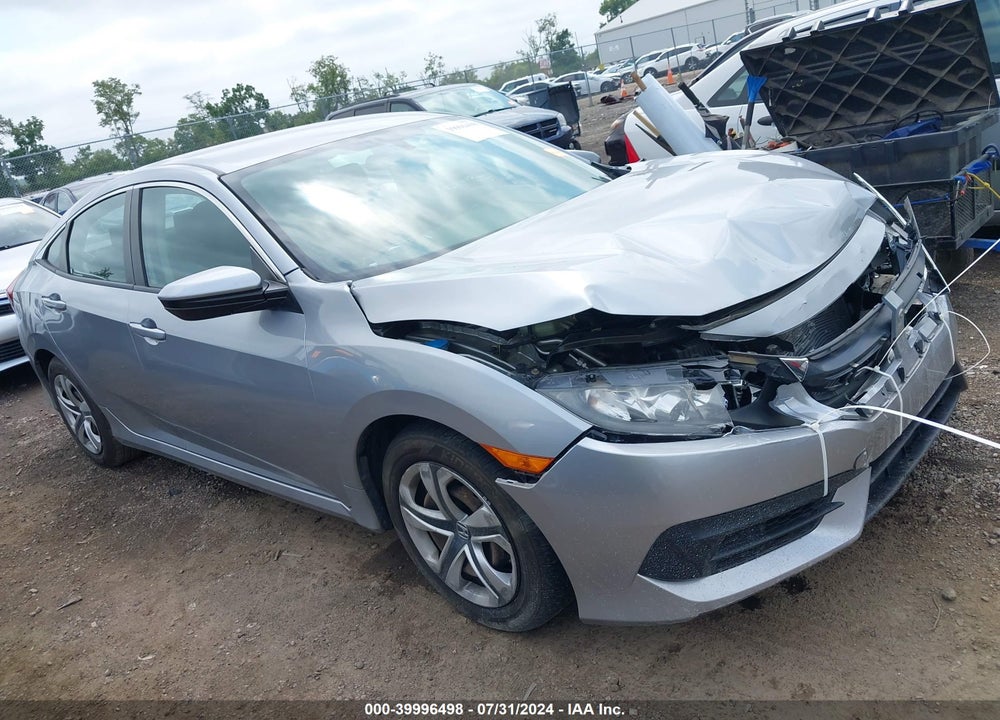 2017 HONDA CIVIC LX VIN: 19XFC2F5XHE010327