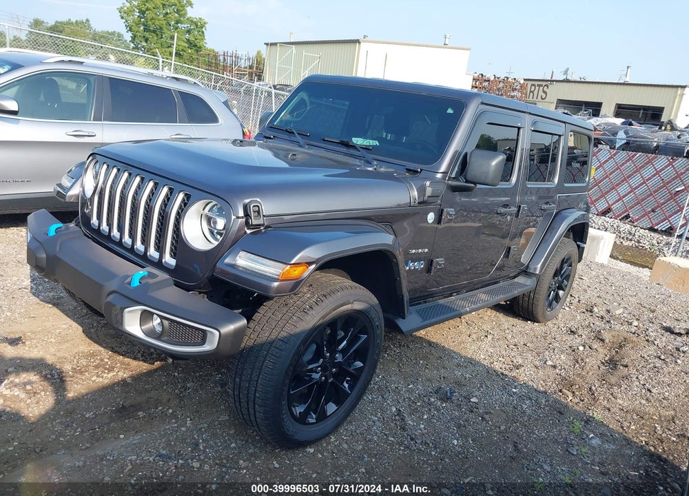 2022 JEEP WRANGLER 4XE UNLIMITED SAHARA 4X4 VIN: 1C4JJXP62NW178792