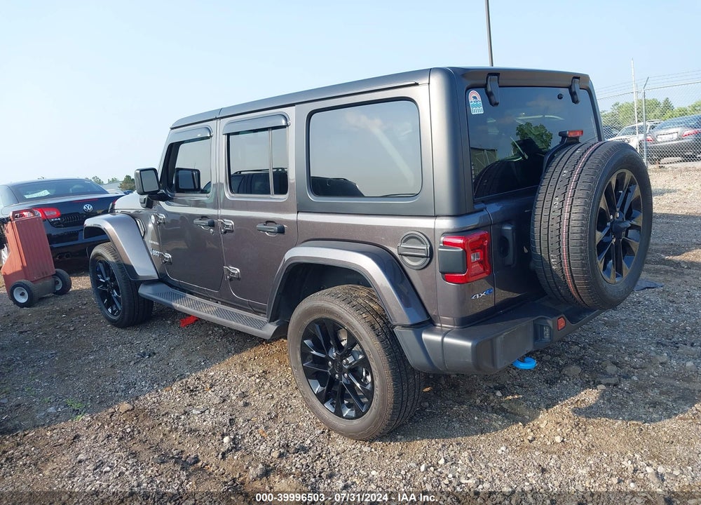 2022 JEEP WRANGLER 4XE UNLIMITED SAHARA 4X4 VIN: 1C4JJXP62NW178792