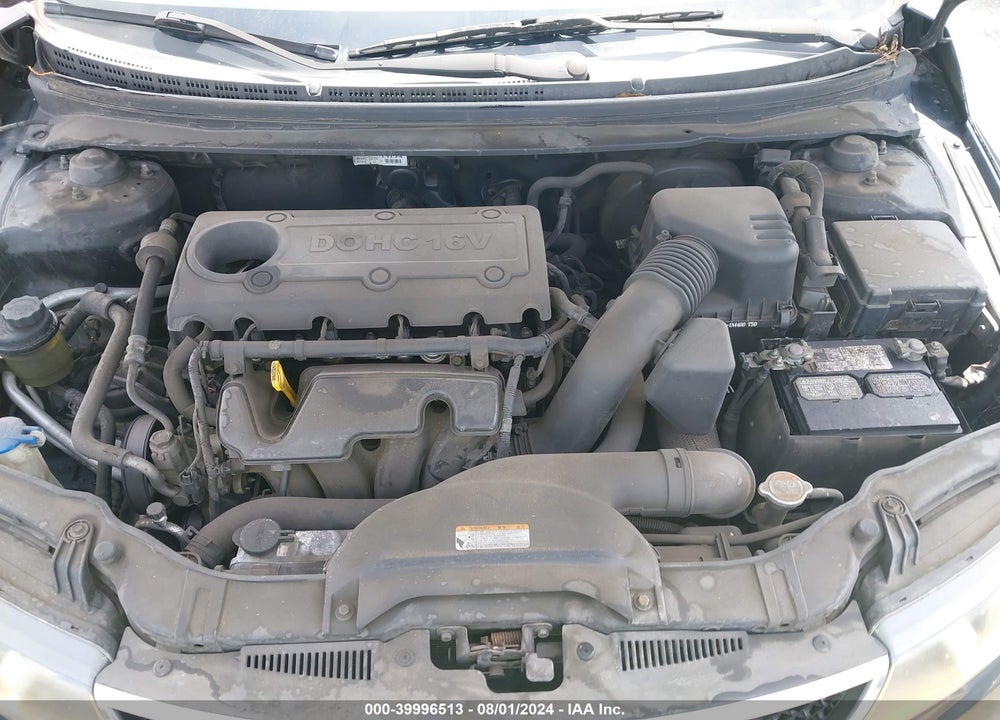 2010 KIA FORTE EX VIN: KNAFU4A27A5851011