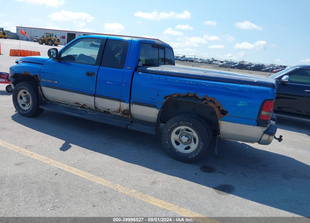1998 DODGE RAM 1500 ST VIN: 1B7HF13ZXWJ183279