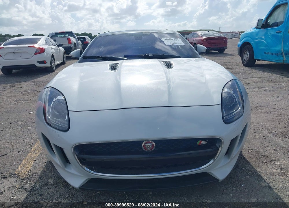 2017 JAGUAR F-TYPE S/S BRITISH DESIGN EDITION VIN: SAJWA6BU3H8K36618