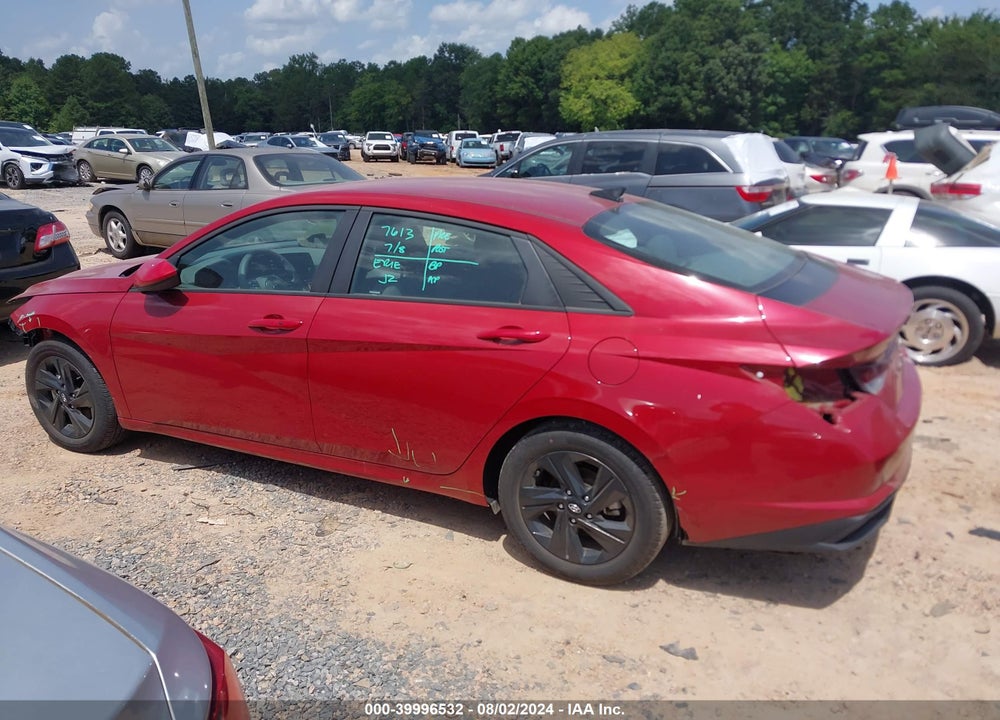 2023 HYUNDAI ELANTRA VIN: KMHLM4AG6PU406688