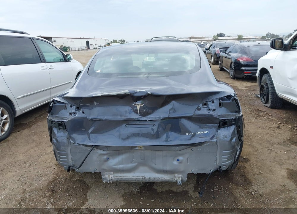 2022 TESLA MODEL 3 LONG RANGE DUAL MOTOR ALL-WHEEL DRIVE VIN: 5YJ3E1EB8NF165480
