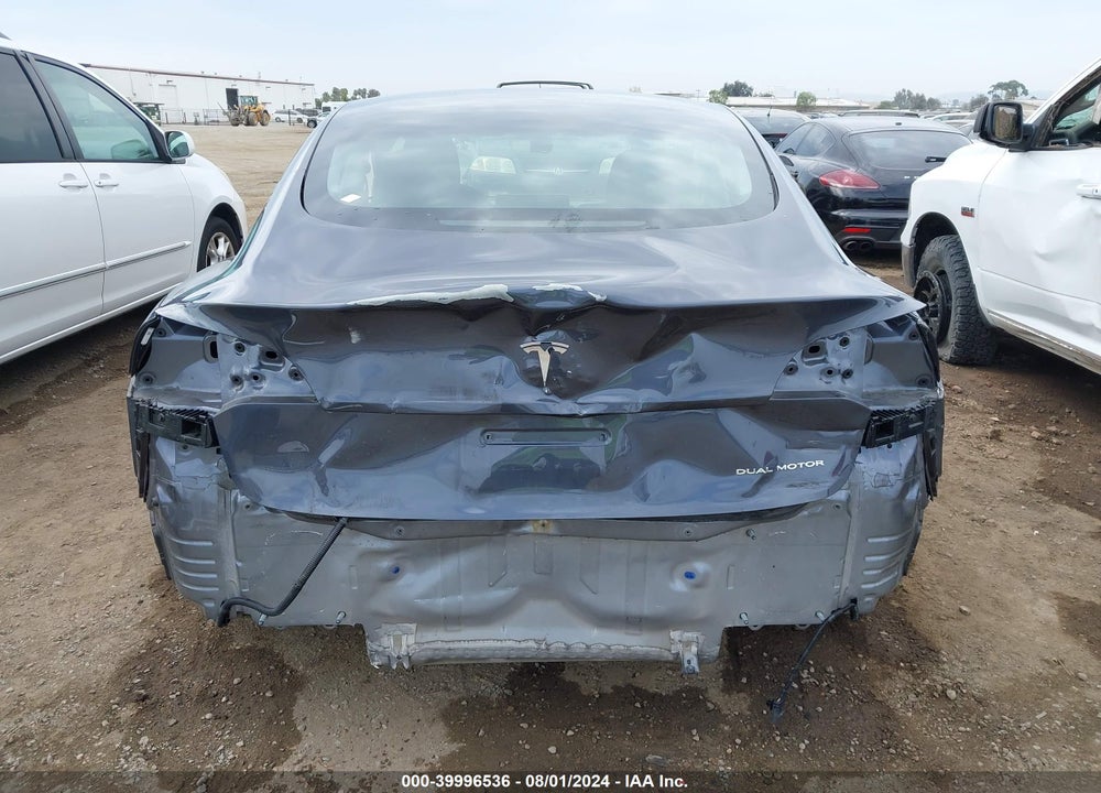 2022 TESLA MODEL 3 LONG RANGE DUAL MOTOR ALL-WHEEL DRIVE VIN: 5YJ3E1EB8NF165480